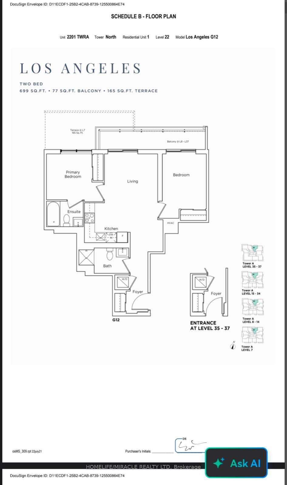 Unit 2201 - 5 Meadowale Road, Vaughan 2